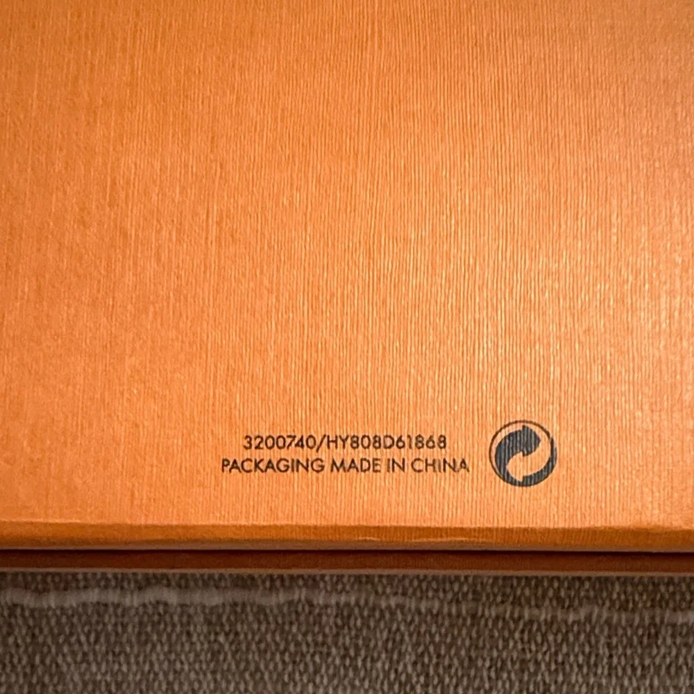 Louis Vuitton Signature Orange Gift Box